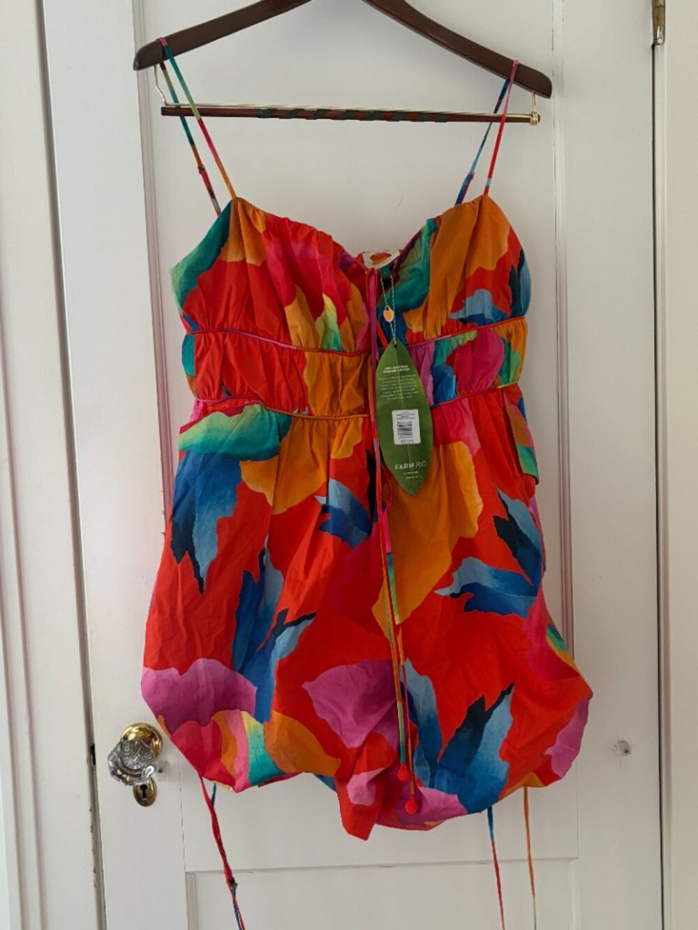 FARM Rio Ombre Chita Romper Size Large NWT - Picture 7 of 7
